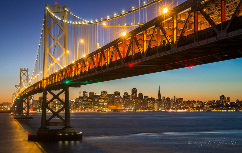 Images In Light: San Franciscoscapes &emdash; The Bay Bridge H